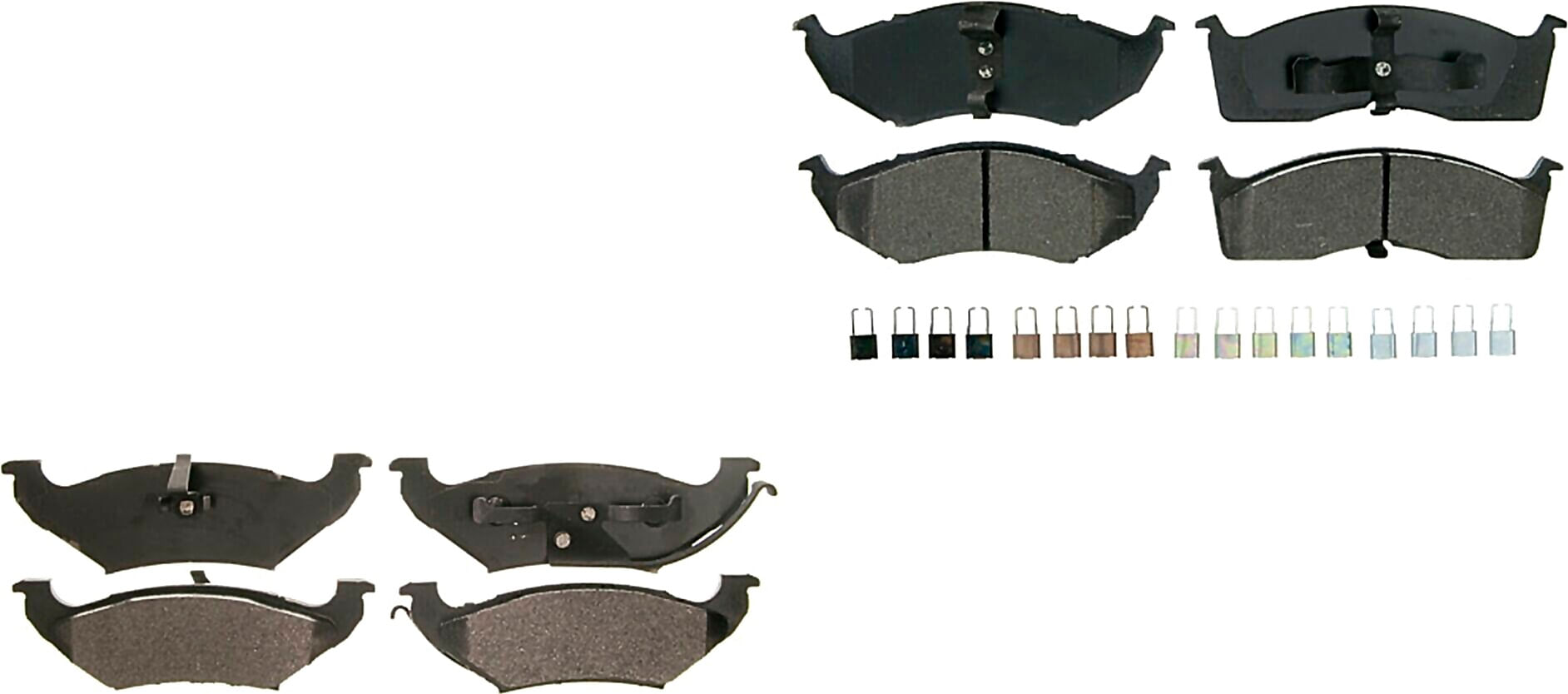 Kit De Balatas Semimetalicas Delanteras Y Traseras