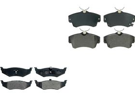 Kit De Balatas Semimetalicas Delanteras Y Traseras
