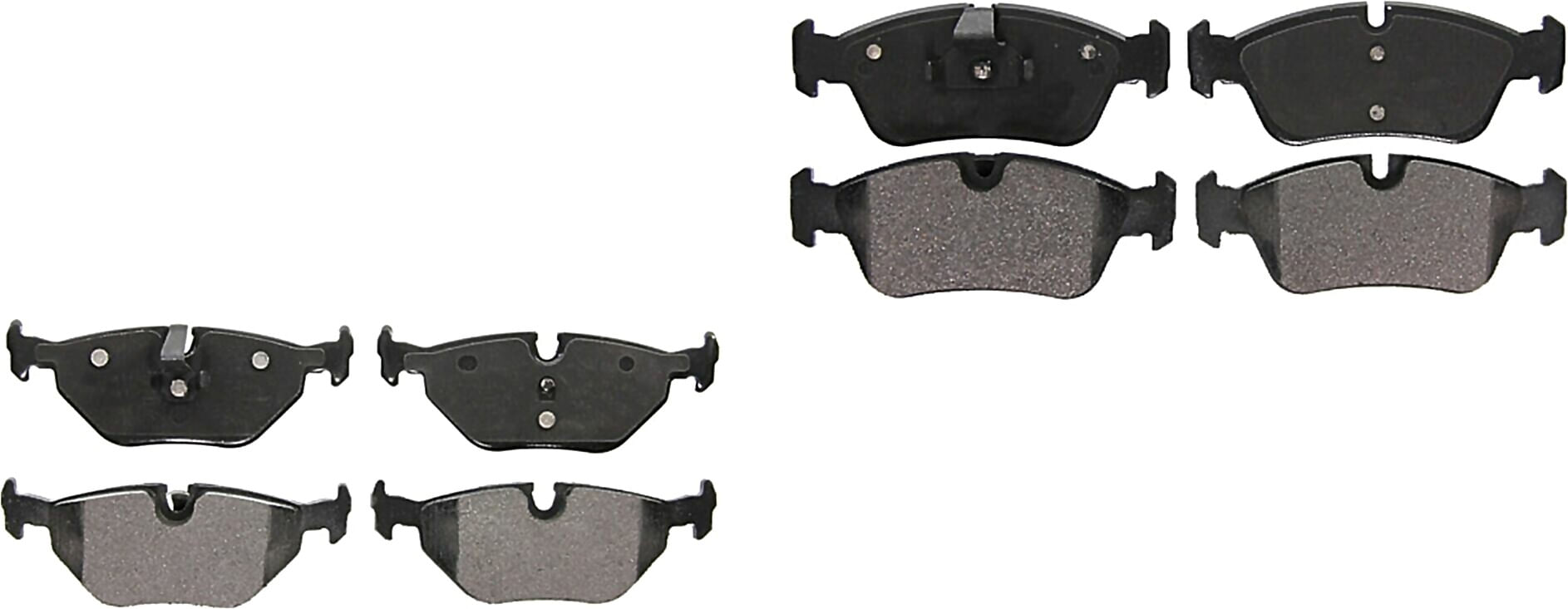 Kit De Balatas Semimetalicas Delanteras Y Traseras