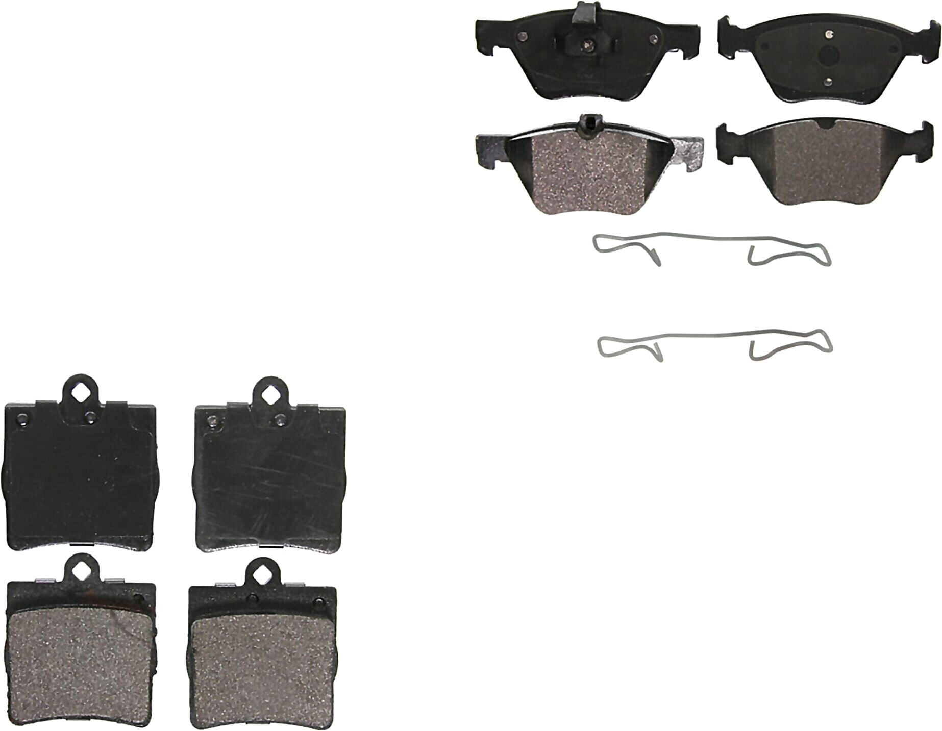 Kit De Balatas Semimetalicas Delanteras Y Traseras