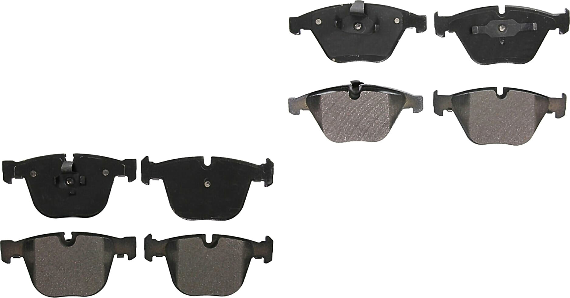 Kit De Balatas Semimetalicas Delanteras Y Traseras