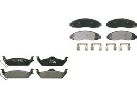 Kit De Balatas Semimetalicas Delanteras Y Traseras