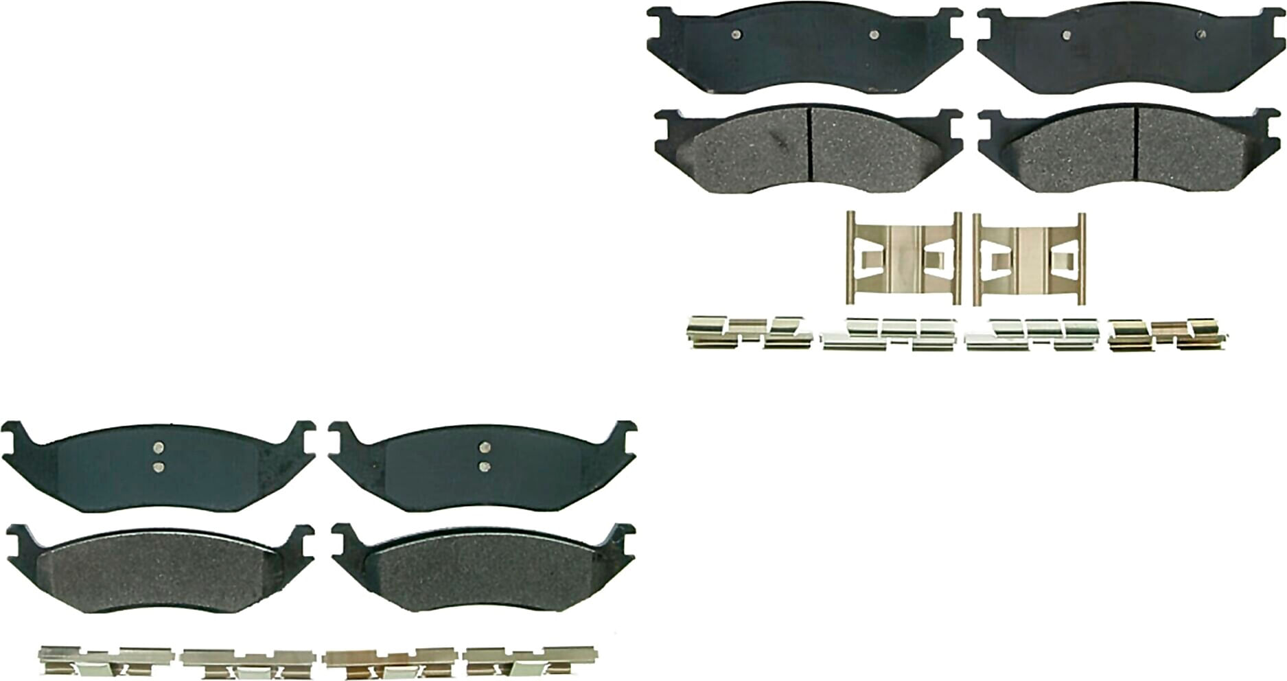Kit De Balatas Semimetalicas Delanteras Y Traseras