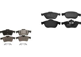 Kit De Balatas Semimetalicas Delanteras Y Traseras
