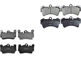 Kit De Balatas Semimetalicas Delanteras Y Traseras