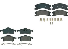 Kit De Balatas Semimetalicas Delanteras Y Traseras
