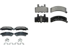 Kit De Balatas Semimetalicas Delanteras Y Traseras