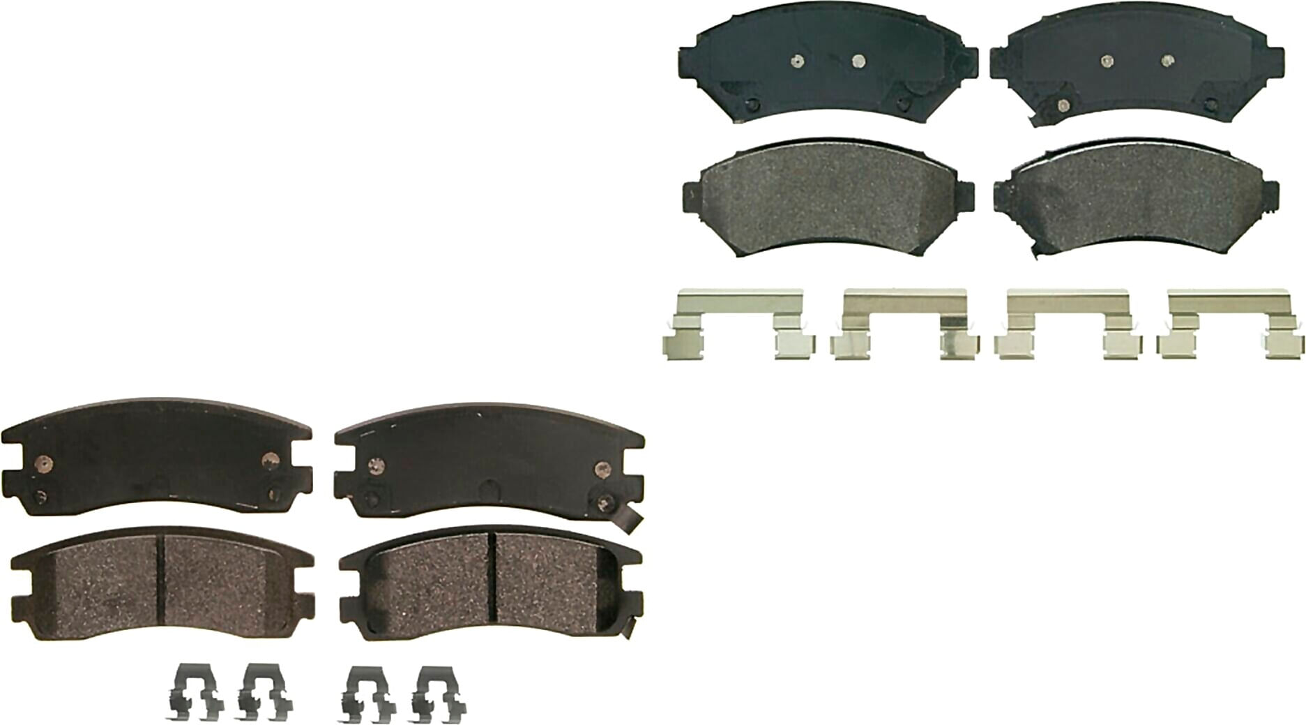 Kit De Balatas Semimetalicas Delanteras Y Traseras