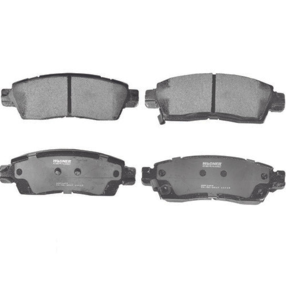 Balatas Ceramicas Traseras