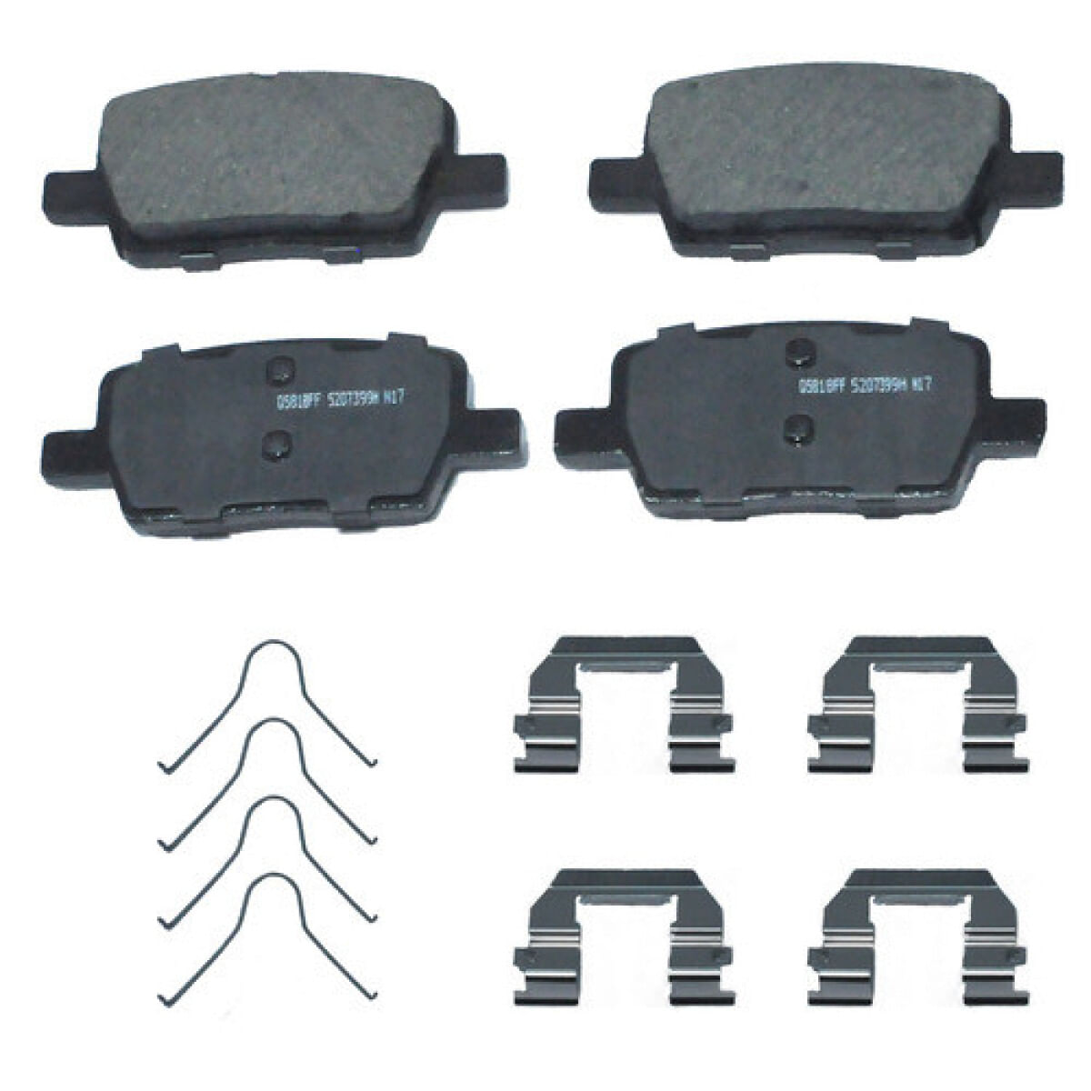 Balatas Ceramicas Traseras