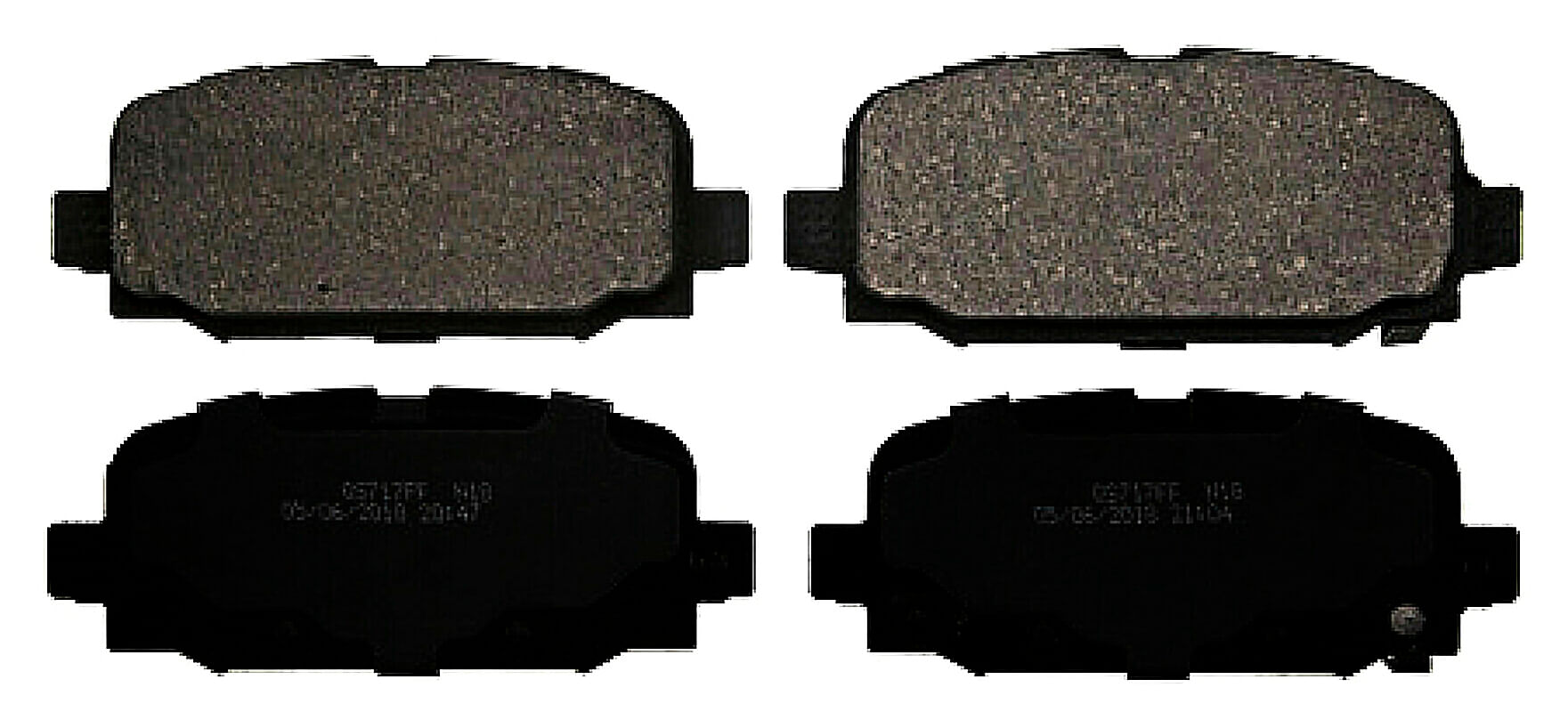 Balatas Ceramicas Traseras