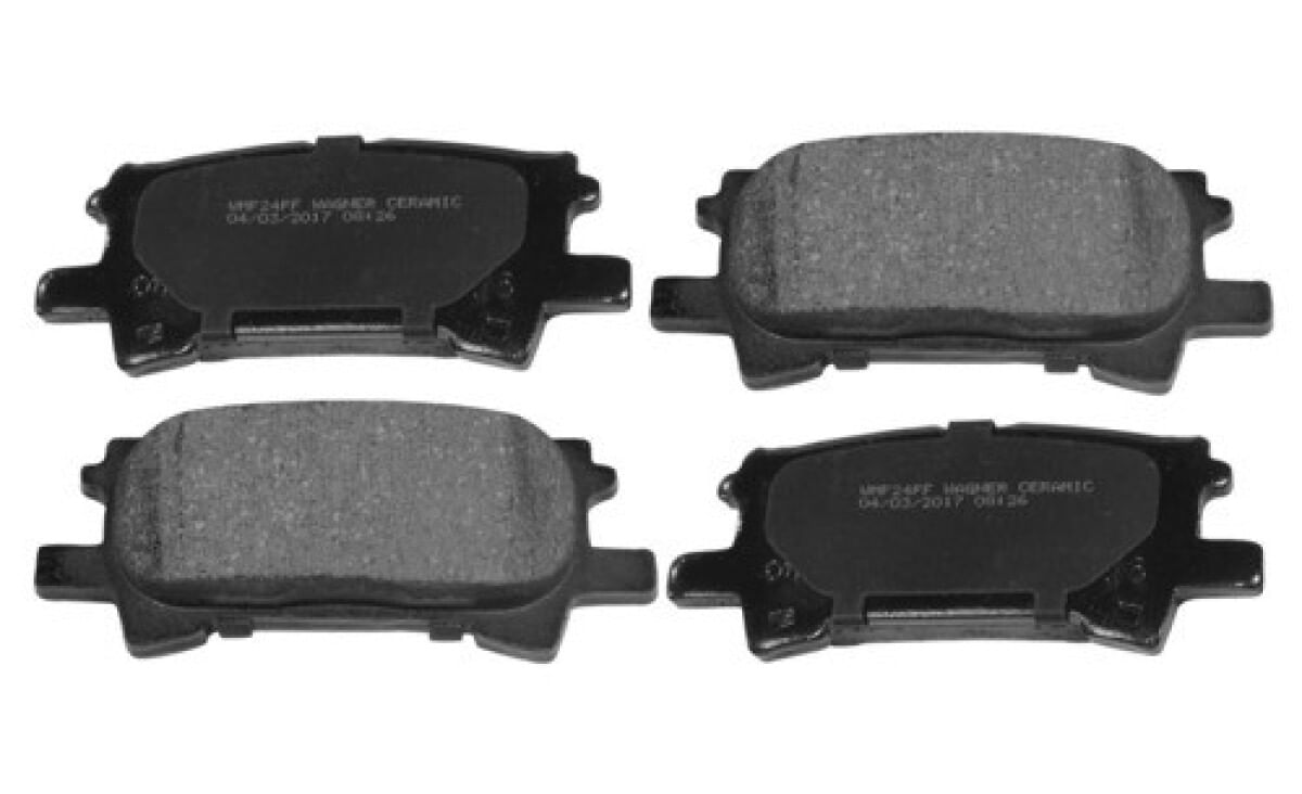 Balatas Ceramicas Traseras
