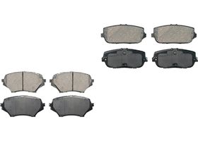 Kit De Balatas Ceramicas Delanteras Y Traseras