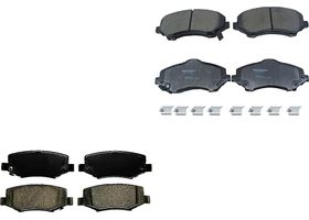 Kit De Balatas Ceramicas Delanteras Y Traseras