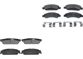 Kit De Balatas Ceramicas Delanteras Y Traseras