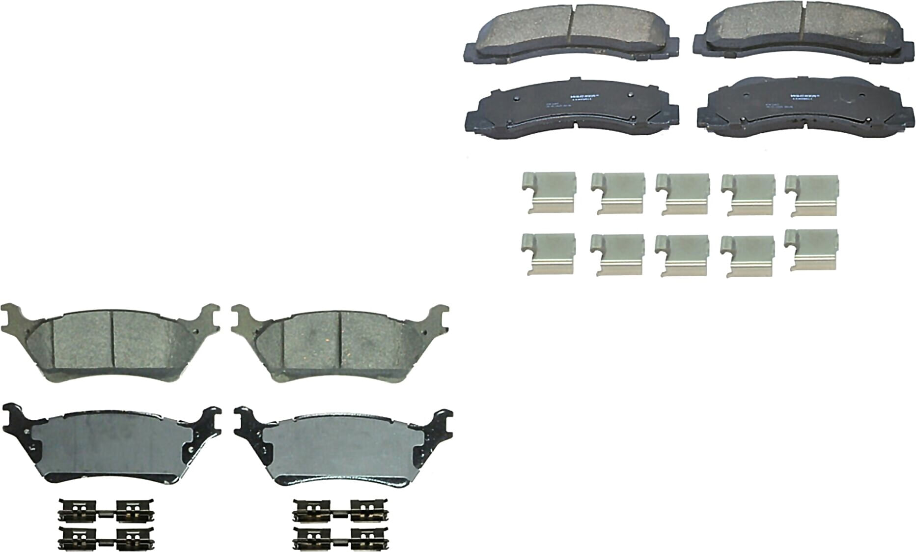 Kit De Balatas Ceramicas Delanteras Y Traseras