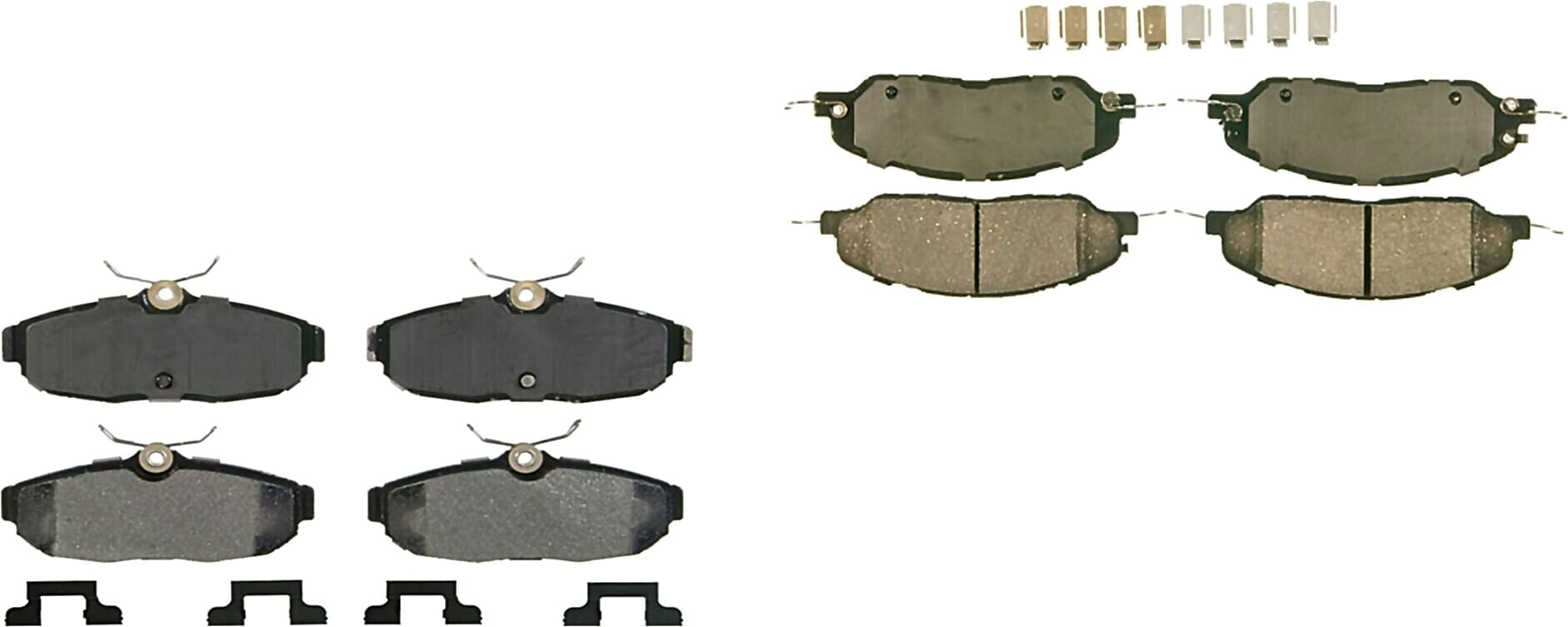 Kit De Balatas Ceramicas Delanteras Y Traseras
