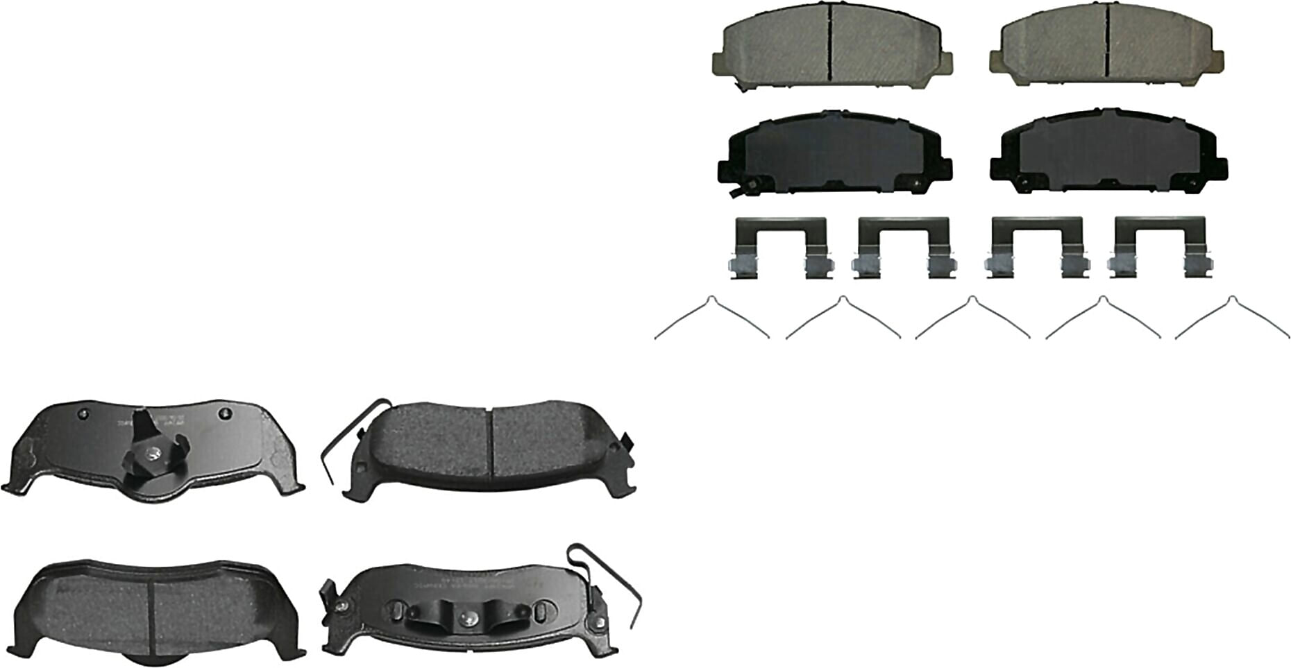 Kit De Balatas Ceramicas Delanteras Y Traseras