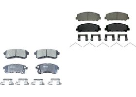 Kit De Balatas Ceramicas Delanteras Y Traseras