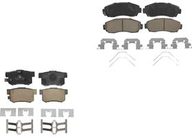 Kit De Balatas Ceramicas Delanteras Y Traseras