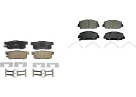 Kit De Balatas Ceramicas Delanteras Y Traseras