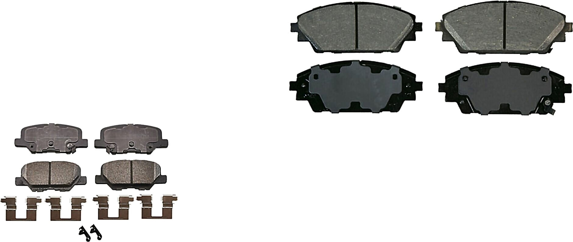 Kit De Balatas Ceramicas Delanteras Y Traseras