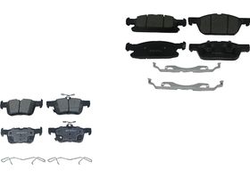 Kit De Balatas Ceramicas Delanteras Y Traseras