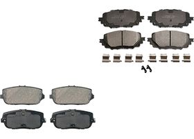 Kit De Balatas Ceramicas Delanteras Y Traseras