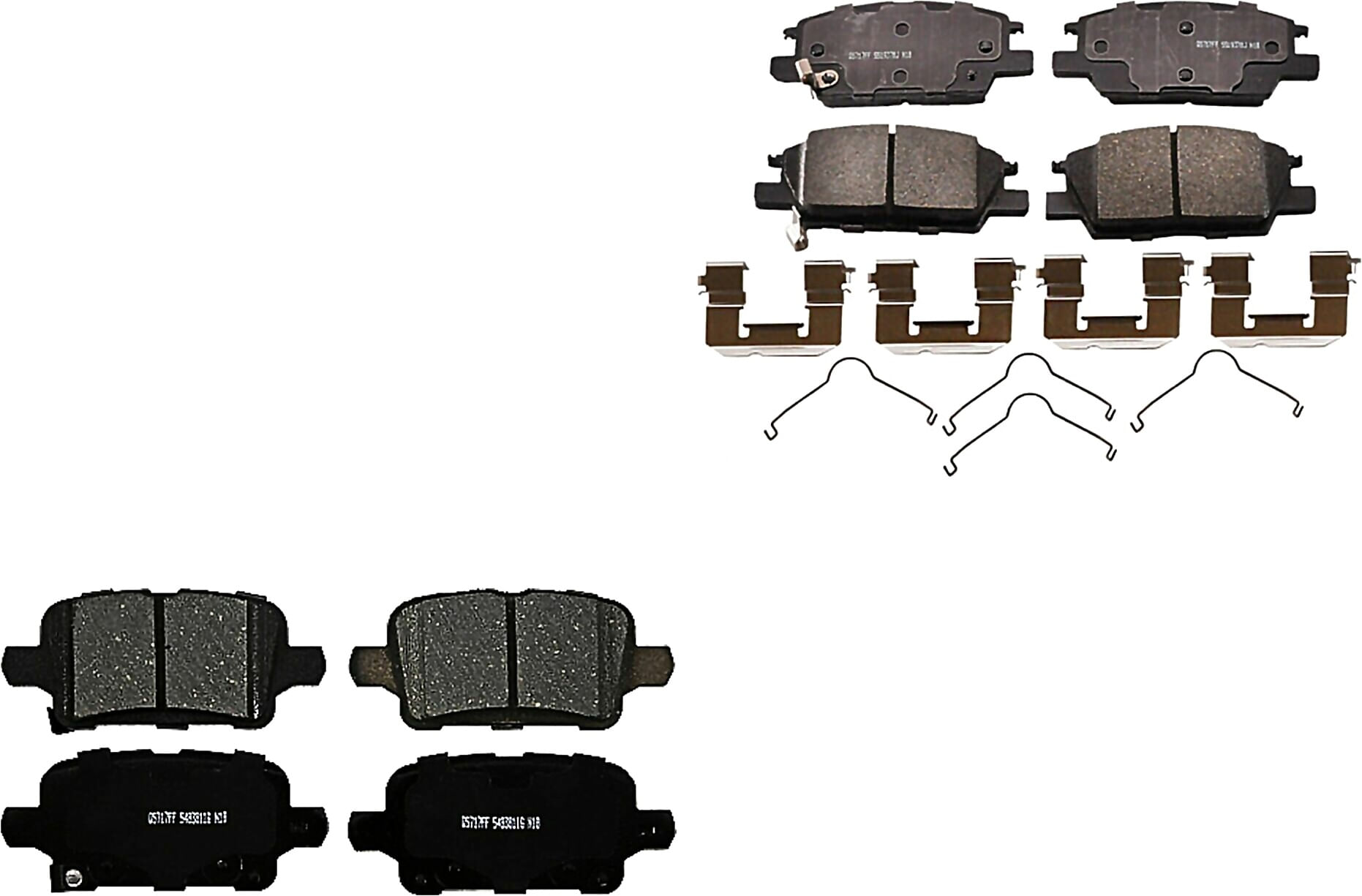 Kit De Balatas Ceramicas Delanteras Y Traseras