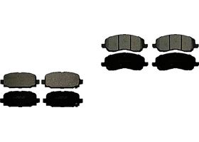 Kit De Balatas Ceramicas Delanteras Y Traseras
