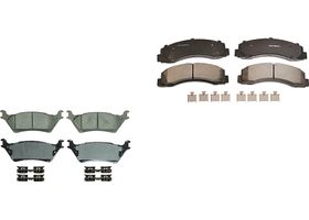 Kit De Balatas Ceramicas Delanteras Y Traseras