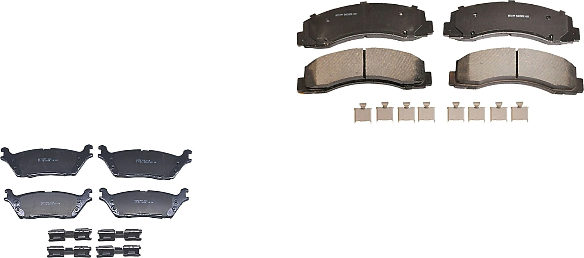 Kit De Balatas Ceramicas Delanteras Y Traseras