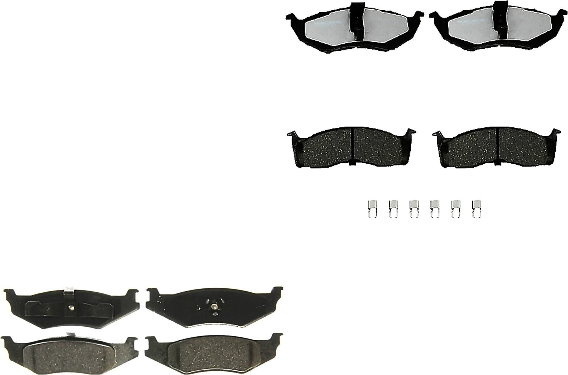 Kit De Balatas Ceramicas Delanteras Y Traseras
