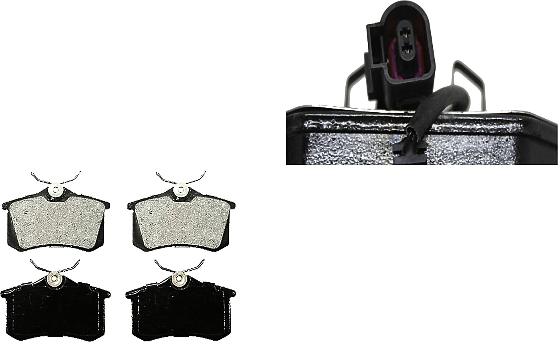 Kit De Balatas Ceramicas Delanteras Y Traseras