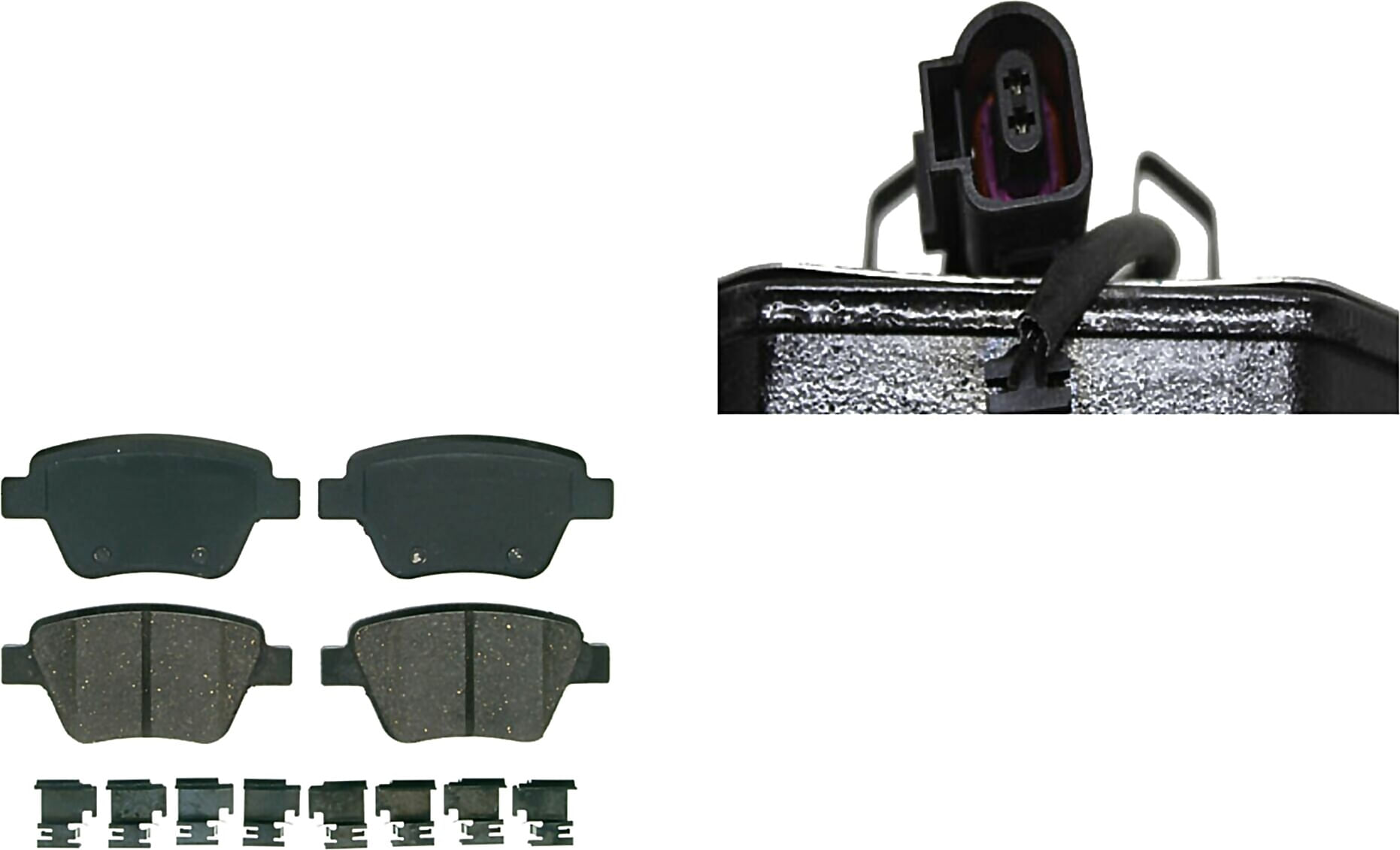 Kit De Balatas Ceramicas Delanteras Y Traseras