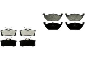 Kit De Balatas Ceramicas Delanteras Y Traseras