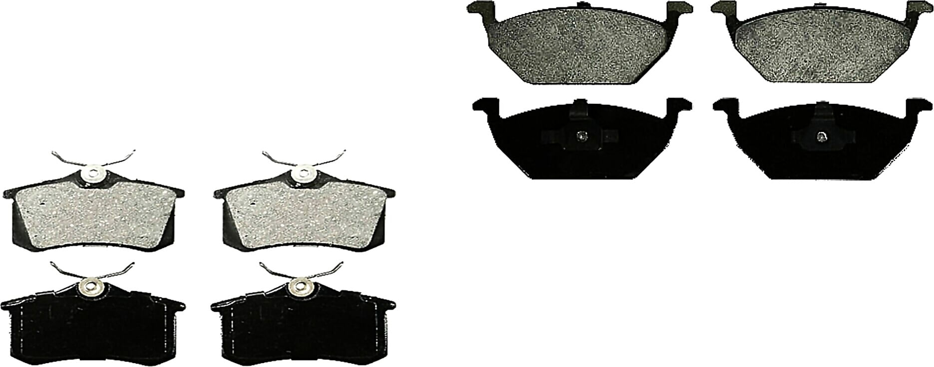 Kit De Balatas Ceramicas Delanteras Y Traseras