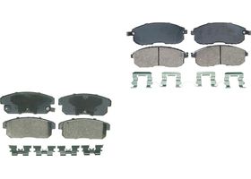 Kit De Balatas Ceramicas Delanteras Y Traseras