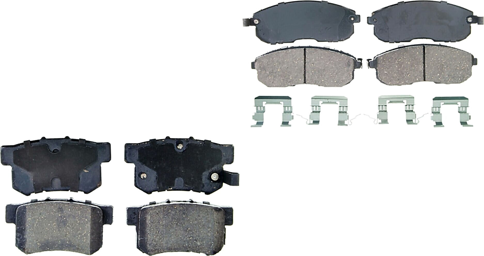 Kit De Balatas Ceramicas Delanteras Y Traseras