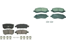Kit De Balatas Ceramicas Delanteras Y Traseras