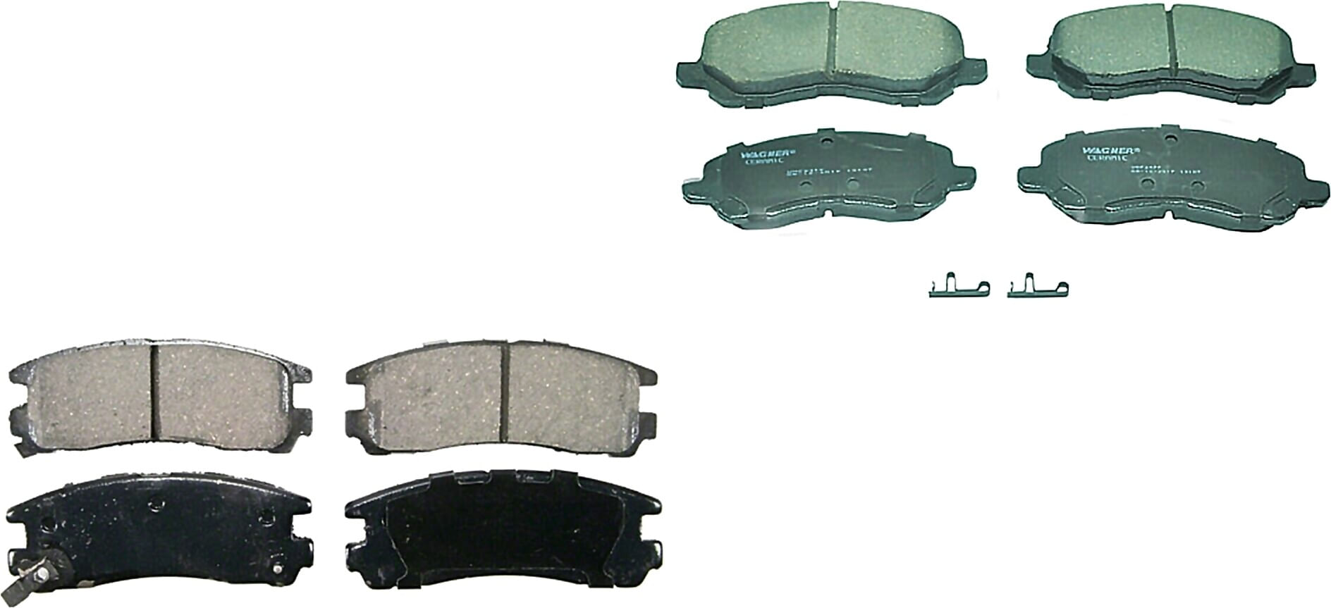 Kit De Balatas Ceramicas Delanteras Y Traseras