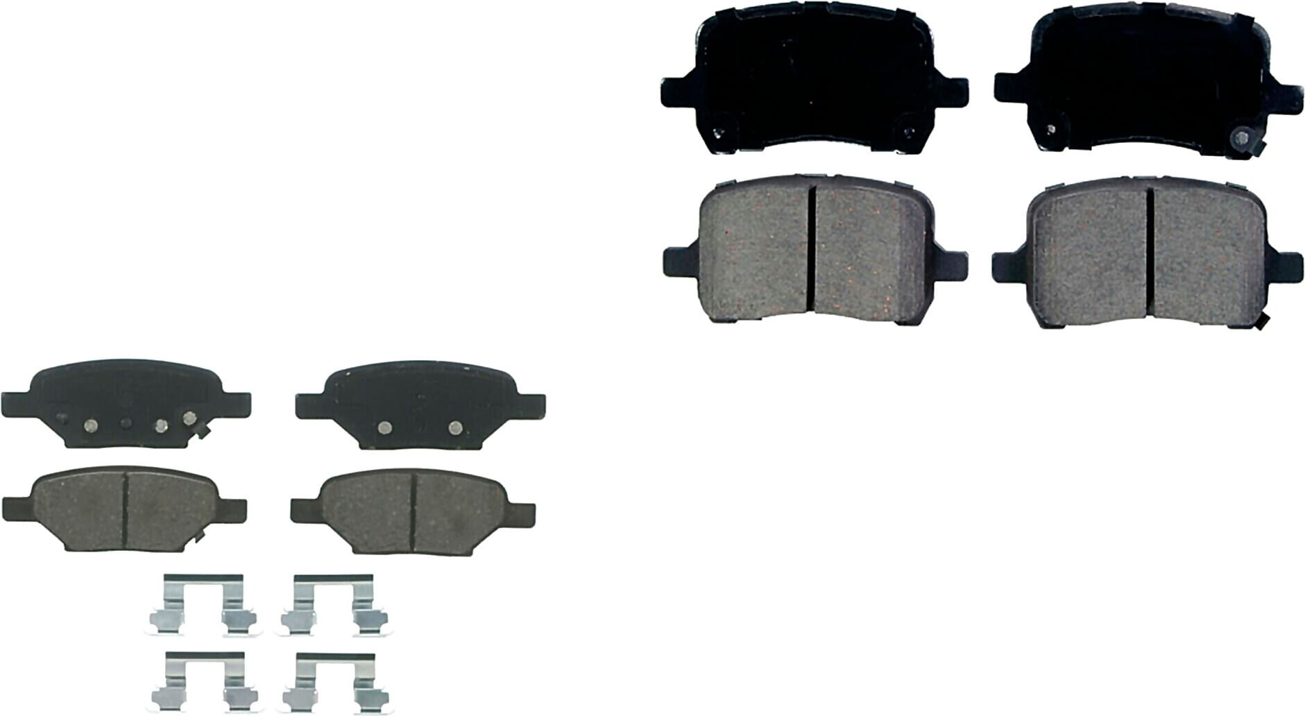 Kit De Balatas Ceramicas Delanteras Y Traseras