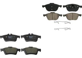 Kit De Balatas Ceramicas Delanteras Y Traseras