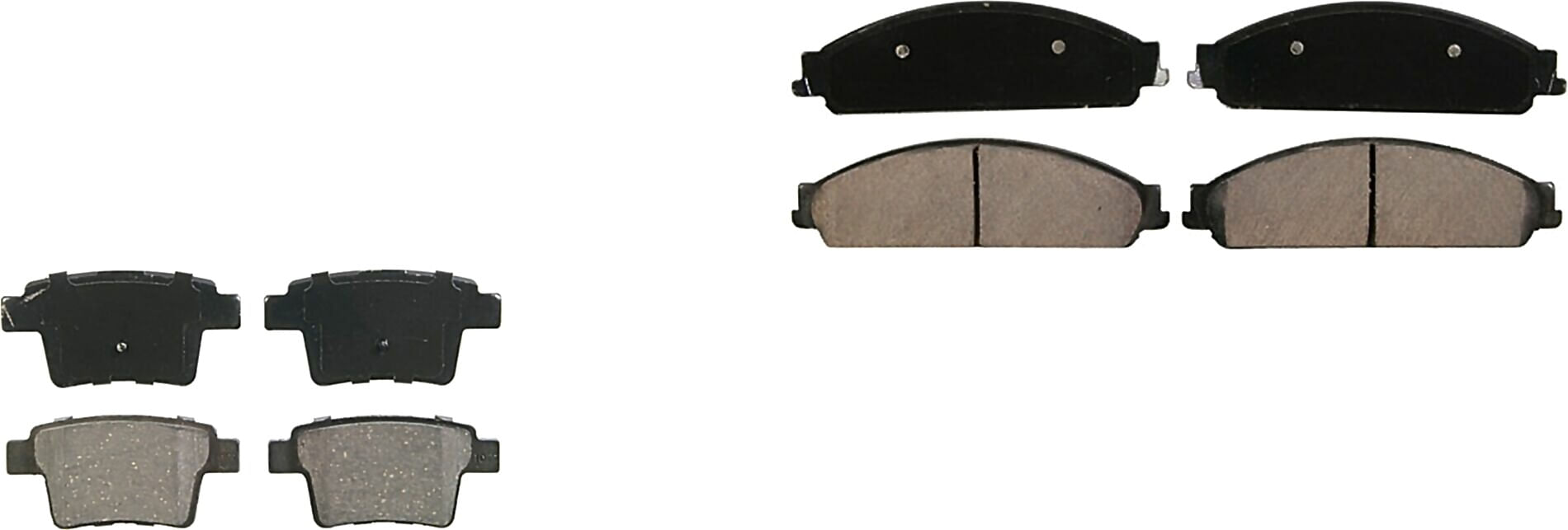 Kit De Balatas Ceramicas Delanteras Y Traseras