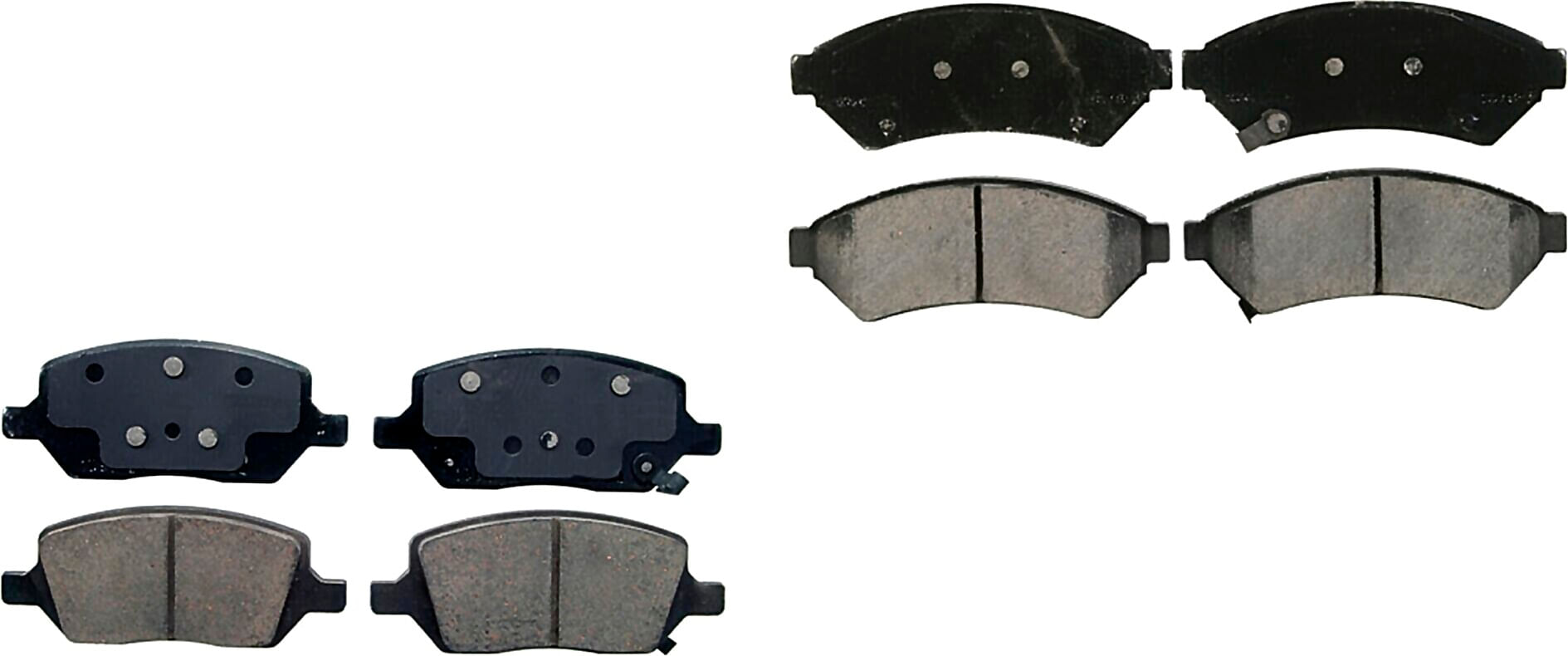 Kit De Balatas Ceramicas Delanteras Y Traseras