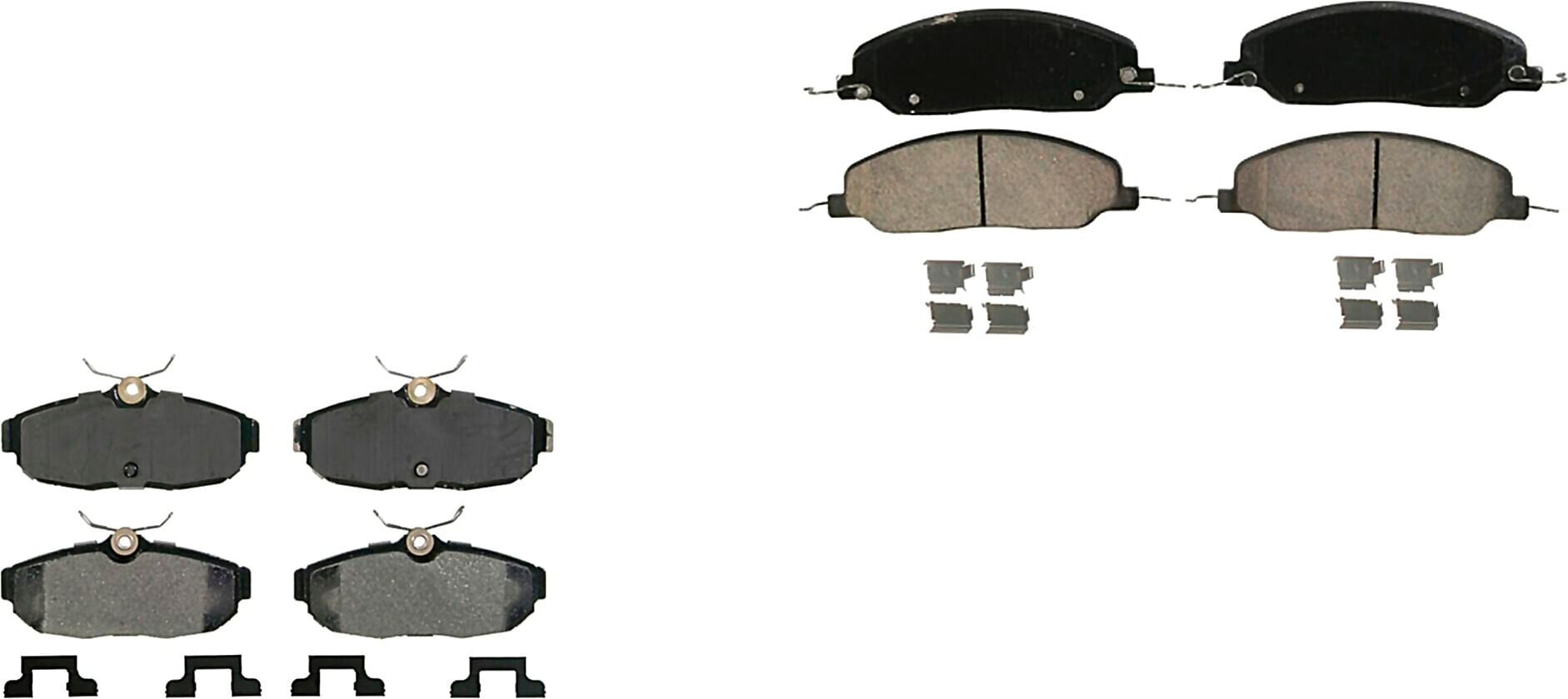 Kit De Balatas Ceramicas Delanteras Y Traseras