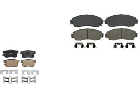 Kit De Balatas Ceramicas Delanteras Y Traseras