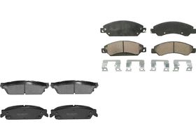 Kit De Balatas Ceramicas Delanteras Y Traseras