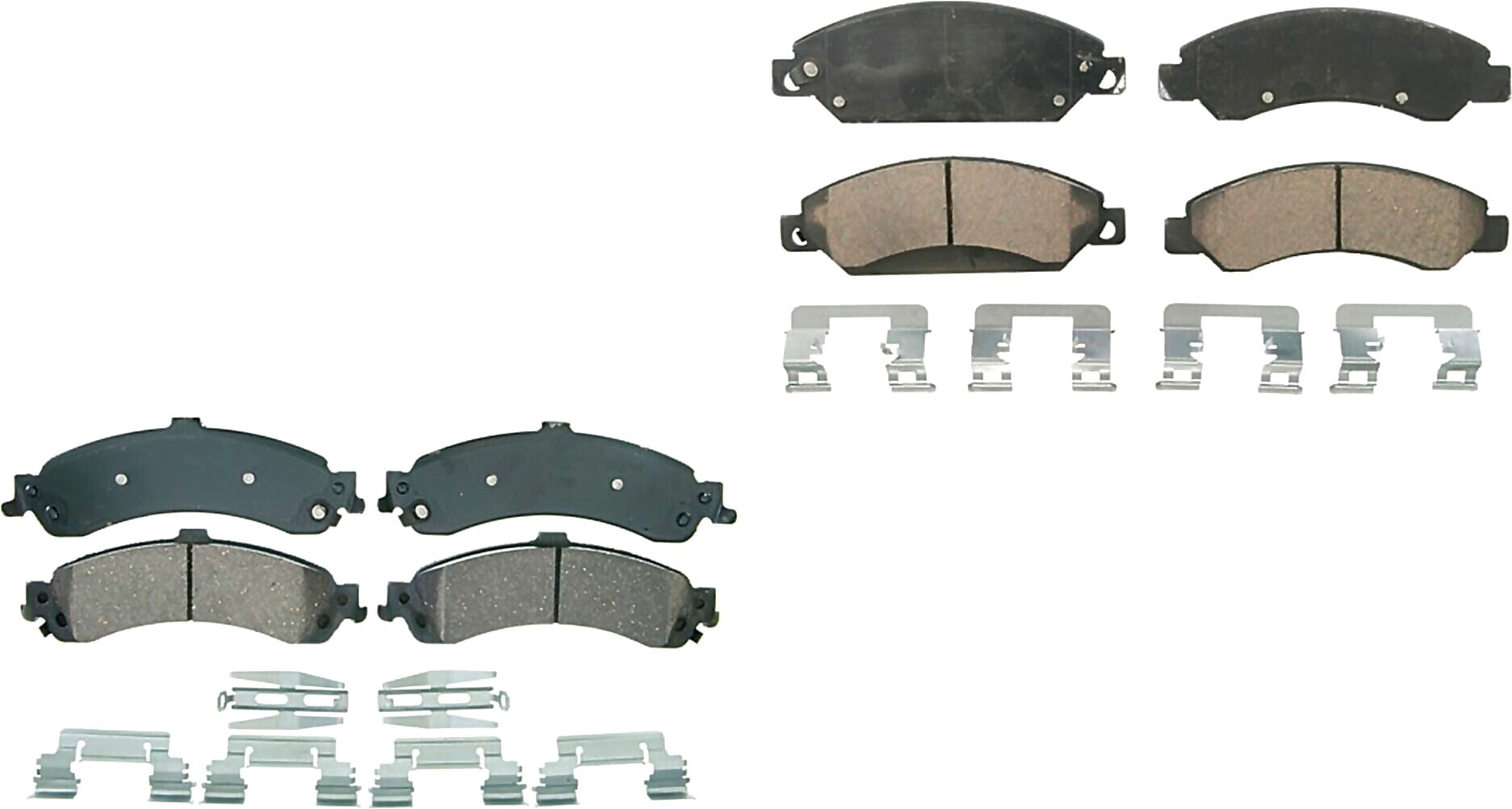 Kit De Balatas Ceramicas Delanteras Y Traseras