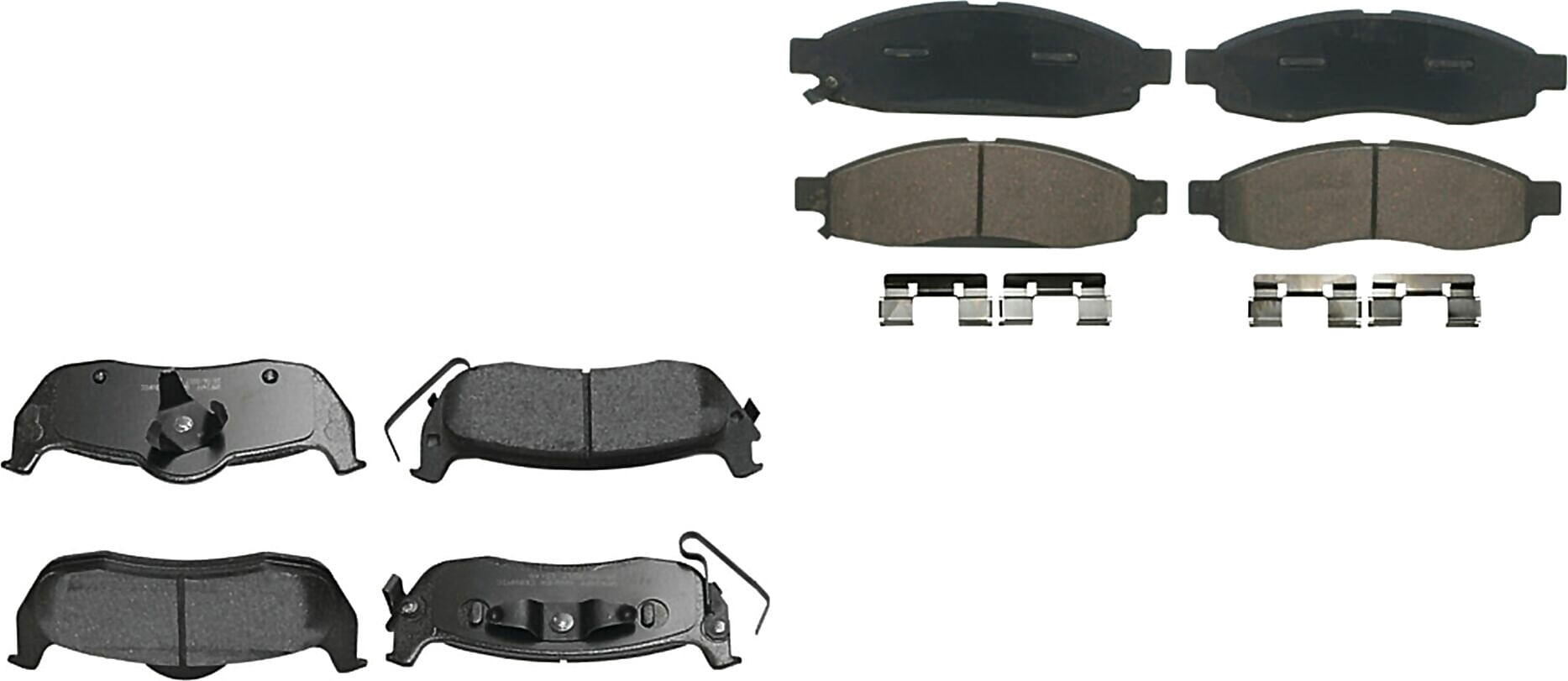 Kit De Balatas Ceramicas Delanteras Y Traseras